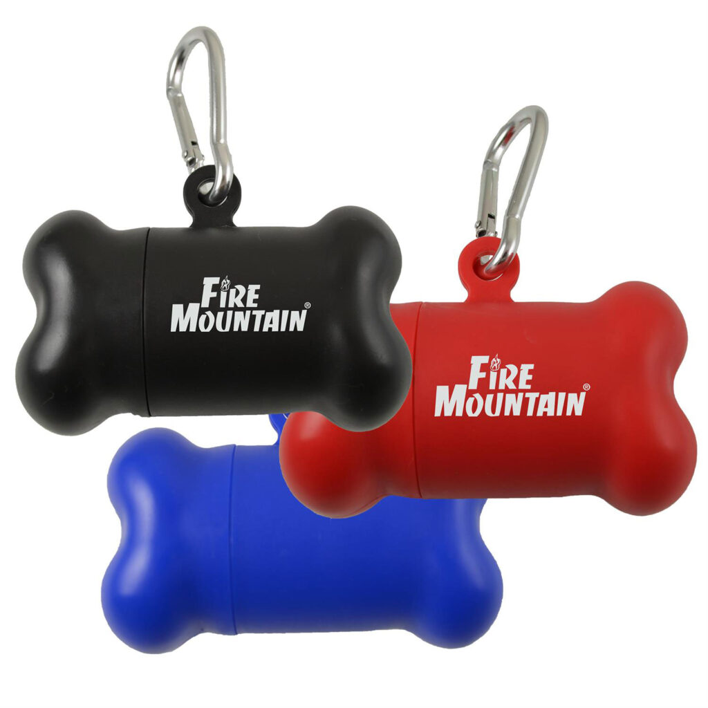 DPWB - PLASTIC DOG WASTE W/ CARB CLIP (BAGS INCLUDED)